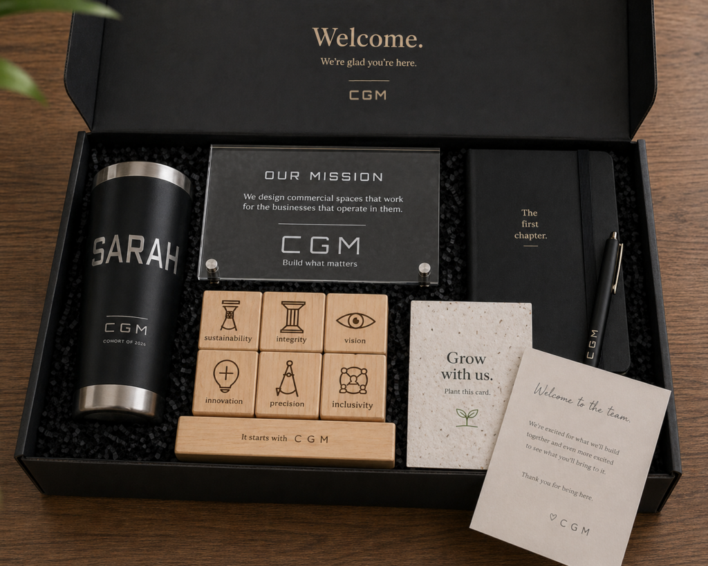 Employee welcome gift